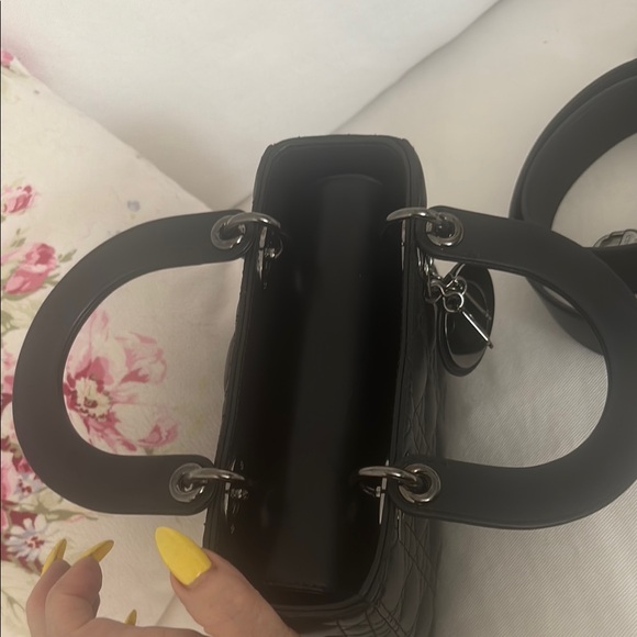 Christian Dior Lady Dior ABC black gunmetal hardware - Picture 6 of 15